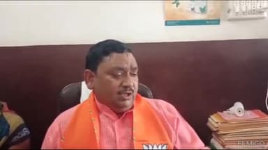 बसेड़ी: बयाना मोड़ के समीप अमांपुर से बीजेपी विधायक हरिओम वर्मा ने कहा- वर्तमान सरकार किसानों को गुमराह करते आई हैं