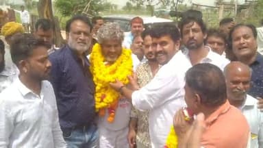 फलौदी: PCCमहासचिव महेश व्यास की कावड यात्रा का राजस्थान मे प्रवेश करते ही आऊ,भोजासर,खीचन की गांव,ढाणियों कस्बों  में हुआ स्वागत