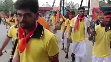 रतलाम नगर: सांवरिया ग्रुप द्वारा श्री कालिका माता मंदिर रतलाम से केदारेश्वर तक निकाली गई पैदल यात्रा