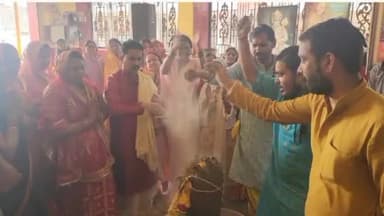 इटारसी: श्री दुर्गा नवग्रह मंदिर लकड़गंज इटारसी में श्री महाकाल ज्योतिर्लिंग के पूजन एवं रुद्राभिषेक के साथ हुआ समापन