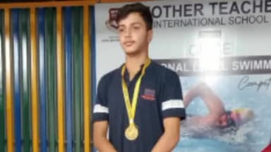 ਪਠਾਨਕੋਟ: ਜਿਲੇ ਦੇ ਰਹਿਣ ਵਾਲੇ ਰਾਘਵ ਅਤੇ ਮਿਸ਼ਟੀ ਨੇ ਬਰਨਾਲਾ ਵਿਖੇ ਰੀਜਨਲ ਪੱਧਰ ਸਵੀਮਿੰਗ ਪ੍ਰਤੀਯੋਗਿਤਾ ਵਿਚ ਜਿੱਤੇ ਸੋਨ ਤਗਮੇ