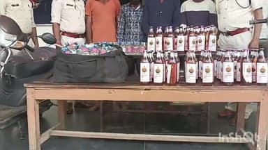 डोंगरगढ़: अवैध रूप से शराब परिवहन करने वालो चार आरोपियों को डोगरगढ़ पुलिस ने गिरफ्तार कर जेल भेजा