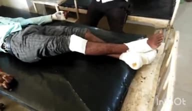 टीकमगढ़: सागर बाईपास रोड पर बाइक की टक्कर से व्यक्ति हुआ घायल, जिला अस्पताल में भर्ती