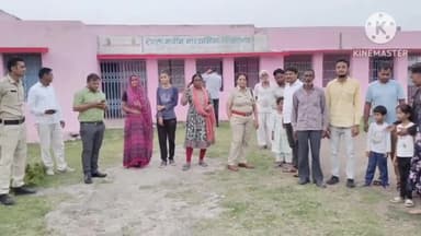 सुसनेर: ज़िला कलेक्टर के निर्देश पर प्रशासन ने इतवारिया एवं जूनी कचहरी के संवेदनशील मतदान केंद्र का किया निरीक्षण