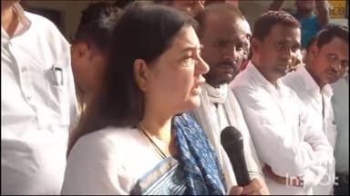 सुल्तानपुर: बंधुआ कला में कार्यक्रम के दौरान सांसद मेनका गांधी ने कहा- 1100 गांव का किया दौरा, 40 से 50 हजार लोगों का विवाद सुलझाया