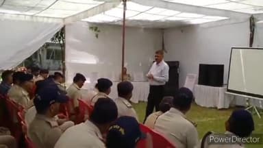 हुज़ूर: भोपाल के देहात में 3 दिवसीय 'पुलिस प्रशिक्षण शिविर' का हुआ आयोजन