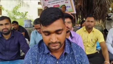 हिण्डोली: पटवार संघ के कर्मियों ने हिंडोली में शुरू की अनिश्चितकालीन हड़ताल, सरकार पर वादाखिलाफी के लगाए आरोप