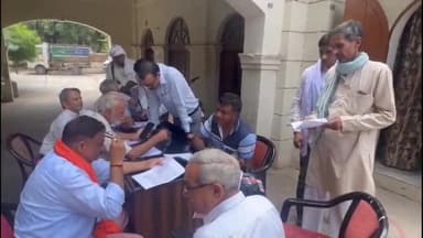 रेवाड़ी: रेवाड़ी नगर परिषद में प्रॉपर्टी आईडी की समस्या को लेकर लगाया कैंप भाजपा नेता सतीश खोला का लोगों ने जताया आभार