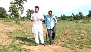 बैरसिया: ग्राम रीछई में तालाब निर्माण कार्य को लेकर कांग्रेस नेता राम भाई मेहर ने विधायक विष्णु खत्री पर सवाल किए खड़े