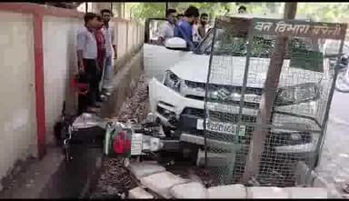 बरेली: सर्किट हाउस के पास तेज रफ्तार कार की टक्कर से तीन बाइक सवार हुए घायल, जिला अस्पताल में कराया गया भर्ती