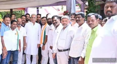 जगदलपुर: कांग्रेस पार्षद दल ने मुख्यमंत्री निवास में की मुख्यमंत्री  भूपेश बघेल से मुलाकात