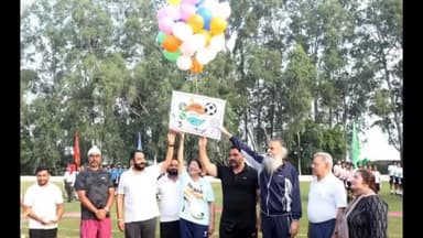 ਪਟਿਆਲਾ: ਪੰਜਾਬੀ ਯੂਨਿਵਰਸਿਟੀ ਵੱਲੋਂ ਰਾਸ਼ਟਰੀ ਖੇਡ ਦਿਵਸ ਮਨਾਇਆ ਗਿਆ, ਵਿਧਾਇਕ ਰਹੇ ਮੌਜੂਦ