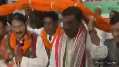 पटना ग्रामीण: पटना में भाजपा के पूर्व प्रवक्ता विनोद शर्मा कांग्रेस पार्टी में हुए शामिल, कहा- 'वहां सब चाटूकार लोग हैं'