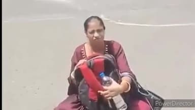 हुज़ूर: मुख्यमंत्री हाउस के सामने गवर्नमेंट ठेकेदार ने पत्नी के साथ दिया धरना, कहा- भुगतान नहीं हुआ तो कर लेंगे आत्महत्या