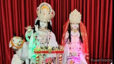 अलवर: अलवर के पुरानी गौशाला मंदिर में मारवाड़ी महिला समिति द्वारा झूला उत्सव मनाया गया