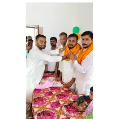 आजादी के अमृत महोत्सव के अवसर पर कजपा पंचायत में किया जा रहा है वृक्षारोपण का कार्यक्रम