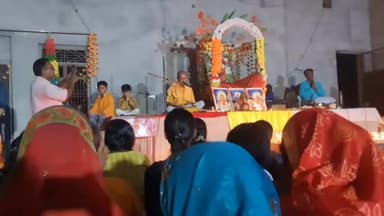 सिकटी: कुआड़ी सत्संग मंदिर में गायत्री परिवार शांतिकुंज हरिद्वार ने दीप यज्ञ आयोजित कर बुराइयों से दूर रहने का किया आह्वान