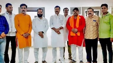 बैरसिया: बेरसिया नगर में साहू समाज के प्रबुद्धजनों ने भाजपा विधायक विष्णु खत्री ने की मुलाकात