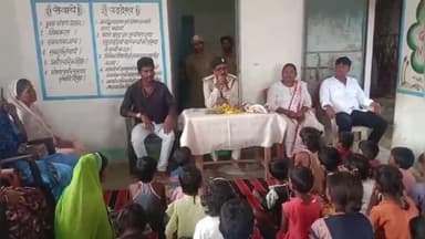 कटंगी: टेकाड़ी में रक्षा सूत्र बांधकर पेड़ों और बाघ के संरक्षण का लिया गया संकल्प