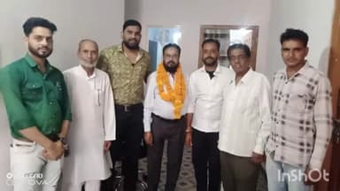 सुठालिया: स्थानांतरण होने पर सुठालिया सीएमओ महमूद अली खान को दी गई विदाई, मौजूद रहे नगर पालिका उपाध्यक्ष व पार्षद