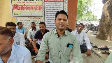 गोरमी: पटवारी संघ गोरमी में अनिश्चितकालीन हड़ताल पर बैठा, पटवारी अरविंद जैन ने दी जानकारी