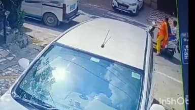 करनाल: सैक्टर 6 महिला से स्नेचिंग का CCTV आया सामने दो बदमाश सोने का मंगल सूत्र झपटी मार फ़रार दो वारदातों को दिया अंजाम