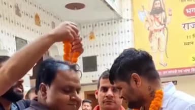 करनाल: ब्राह्मण धर्मशाला में दिनेश शर्मा को नियुक्त किया गया युवा ब्राह्मण सभा का प्रधान