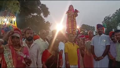 नैनवां: नैनवा में दो दिवसीय कजली तीज महोत्सव का हुआ आयोजन निकाली भव्य शोभा यात्रा