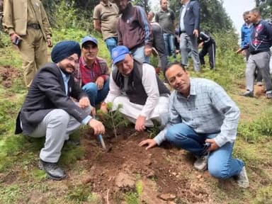 कुमारसैन: नारकंडा में मनाया पोधारोपण कार्यक्रम , वन विकास निगम के उपाध्यक्ष केहरसिंह खाची भी रहे मौजूद