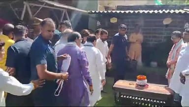 गाज़ियाबाद: मेरी माटी मेरा देश कार्यक्रम का शुभारंभ करने गाजियाबाद पहुंचे भाजपा के राष्ट्रीय अध्यक्ष जेपी नड्डा