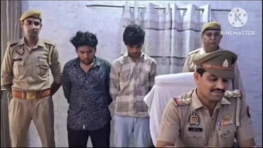 शिकोहाबाद: रेलवे स्टेशन रोड स्थित नहर के पास से चोरी की बाइक के साथ दो बाइक चोरों को किया गया गिरफ्तार