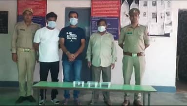 हापुड़: जनपद गाजियाबाद के विभिन्न स्थानों से पुलिस ने फर्जी कंपनी बनाकर माल मंगवाने व ठगी करने वाले 3 ठगों को किया गिरफ्तार