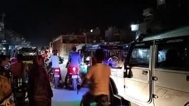 सूरजगढ़: सूरजगढा बाजार में जाम की वजह से आवागमन में हो रही है परेशानी