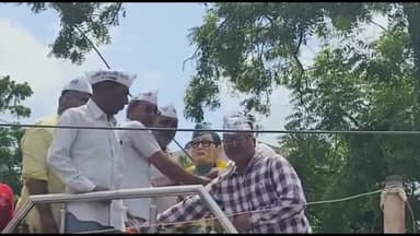 चित्तौड़गढ़: महापुरुषों की प्रतिमाओं पर माल्यार्पण के साथआप द्वारा निंबाहेड़ा में पार्टी कार्यालय, सदस्यता अभियान की शुरुआत