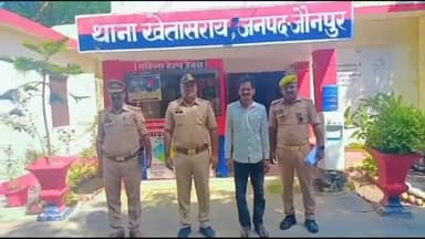 शाहगंज: रानीमऊ नहर पुलिया से डाइजापाम के साथ अंतर्जनपति गैंग के गौ तस्कर को पुलिस ने किया गिरफ्तार भेजा चालान न्यायालय