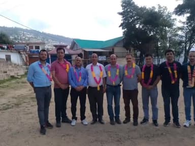 कोटगढ़: थानाधार में हुए राजकीय अध्यापक संघ खंड कुमारसैन के चुनाव, श्यामसिंह ठाकुर बने अध्यक्ष