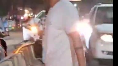 रथयात्रा के पास तेज रफ्तार कार चड़ी डिवाइडर पर बाल बाल बचे कार में सवार