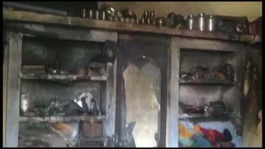 बहरोड़: बहरोड़ के तसिंग गांव में शार्ट शर्किट के चलते मकान में लगी आग , लाखों रुपये का हुआ नुकसान