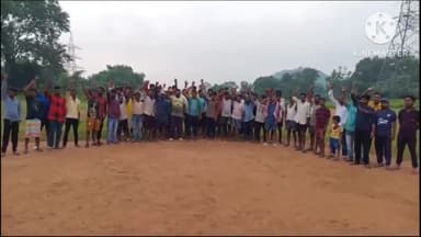 पतरातू: लोकल सेल के हिस्सा को लेकर बलकूदरा खदान में विस्थापित के लोगों ने किया धरना प्रदर्शन