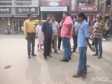 जगदलपुर: संजय बाजार व्यापारी संघ और निगम अमले के साथ आयुक्त ने किया संजय मार्केट का निरीक्षण, आयुक्त ने दिए साफ सफाई के निर्देश