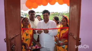 डोंगरगढ़: ग्राम ठेलकाडीह में विधायक भुनेश्वर बघेल ने सामुदायिक भवन का किया लोकार्पण