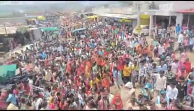 भगवानपुरा: सिरवेल में निकली महादेव की सवारी, हजारों की तादाद में शिवभक्त हुए शामिल