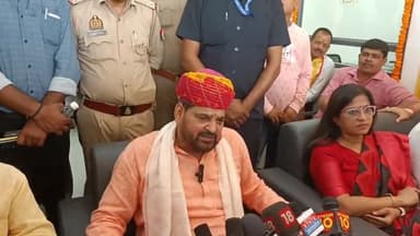 बहराइच: बहराइच जनपद पहुचे सांसद कैसरगंज बृजभूषण शरण सिंह