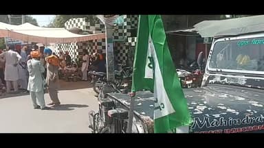 ਜ਼ੀਰਾ: ਪਿੰਡ ਲਹਿਰਾ ਬੇਟ ਦੇ ਕਿਸਾਨ ਨਾਲ ਧੱਕੇਸ਼ਾਹੀ ਕਰਨ 'ਤੇ ਭਾਰਤੀ ਕਿਸਾਨ ਯੂਨੀਅਨ ਪੰਜਾਬ ਵੱਲੋਂ ਥਾਣਾ ਮੱਖੂ ਅੱਗੇ ਲਗਾਇਆ ਗਿਆ ਧਰਨਾ