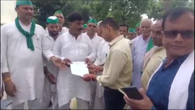 सहारनपुर: दिल्ली रोड स्थित बलिया खेड़ी ब्लाक में भारतीय किसान यूनियन अराजनैतिक की मासिक पंचायत आयोजित सौंपा ज्ञापन