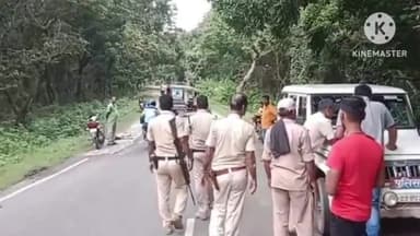 बगहा: बगहा के वीटीआर जंगल में अज्ञात महिला का मिला शव, मामले की जांच में जुटी पुलिस