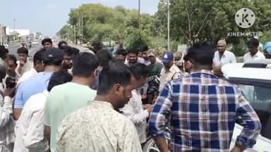 सुसनेर: नेशनल हाईवे पर पुलिस थाने के सामने बाइक सवार ने कार को मारी टक्कर, सुसनेर पुलिस जांच में जुटी