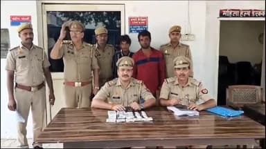 हसनपुर: सैदनगली पुलिस ने महिलाओं के कुंडल चोरी करने वाले दो शातिर चोरों को किया गिरफ्तार, चोरी की6 घटनाओं का किया खुलासा