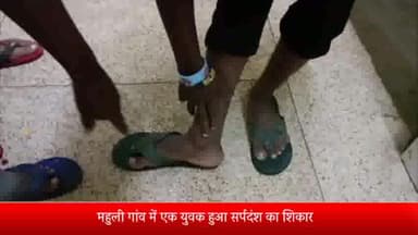 दुधि: महुली गांव में एक युवक हुआ सर्पदंश का शिकार, अस्पताल में इलाज जारी