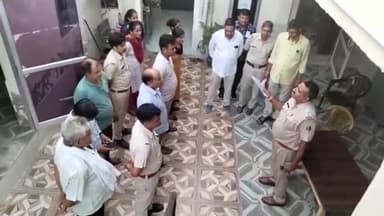 नीमराना: भिवाड़ी नीमराना में पुलिस विजन दस्तावेज 2030 को लेकर अधिकारियों ने मांगे आम जन से सुझाव